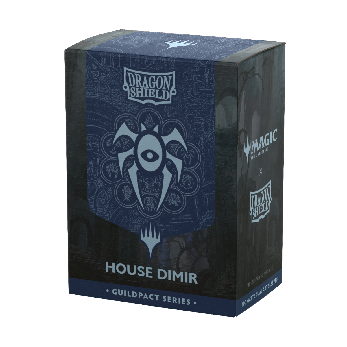 Dragon Shield – MTG Guildpact Series Brushed Art Sleeves – House Dimir