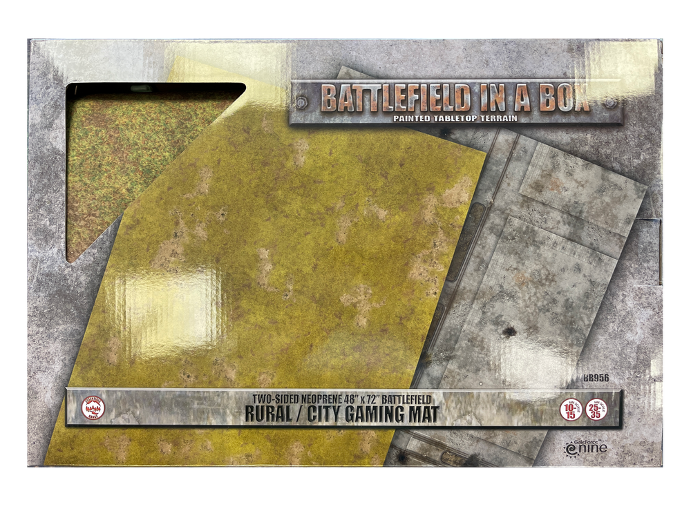 Battlefield in a Box: Rural / City Game Mat