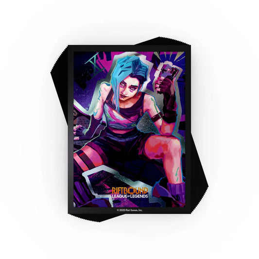 Riftbound: League of Legends - Origins Jinx Art Sleeves (Pre-Order)