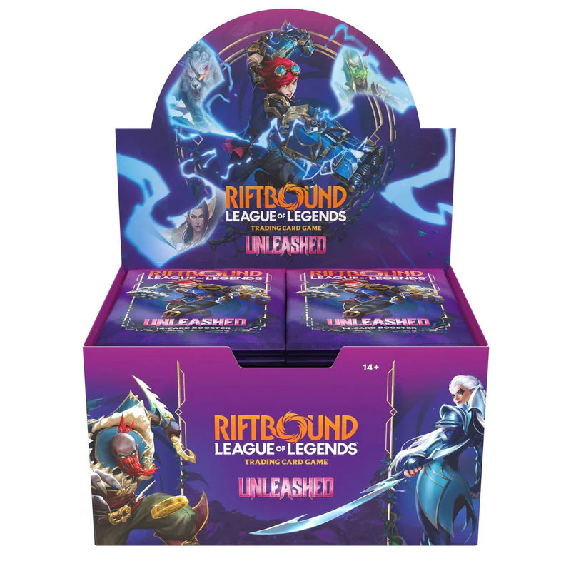 Riftbound: League of Legends Trading Card Game - Unleashed Booster Box (Pre-Order)