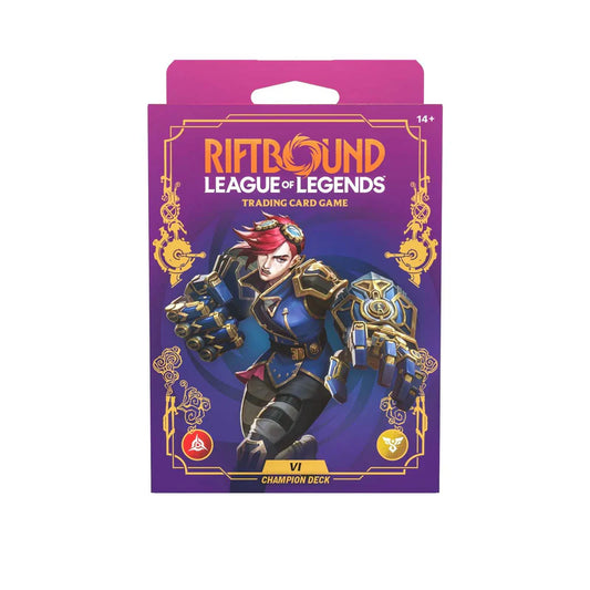 Riftbound: League of Legends Trading Card Game - Unleashed Champion Deck - Vi (Pre-Order)