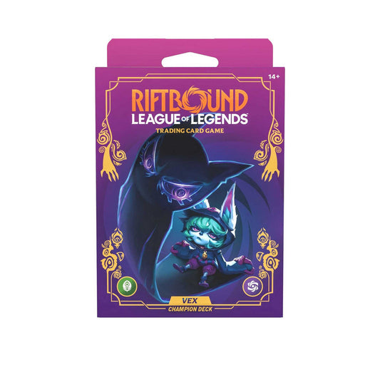 Riftbound: League of Legends Trading Card Game - Unleashed Champion Deck - Vex (Pre-Order)