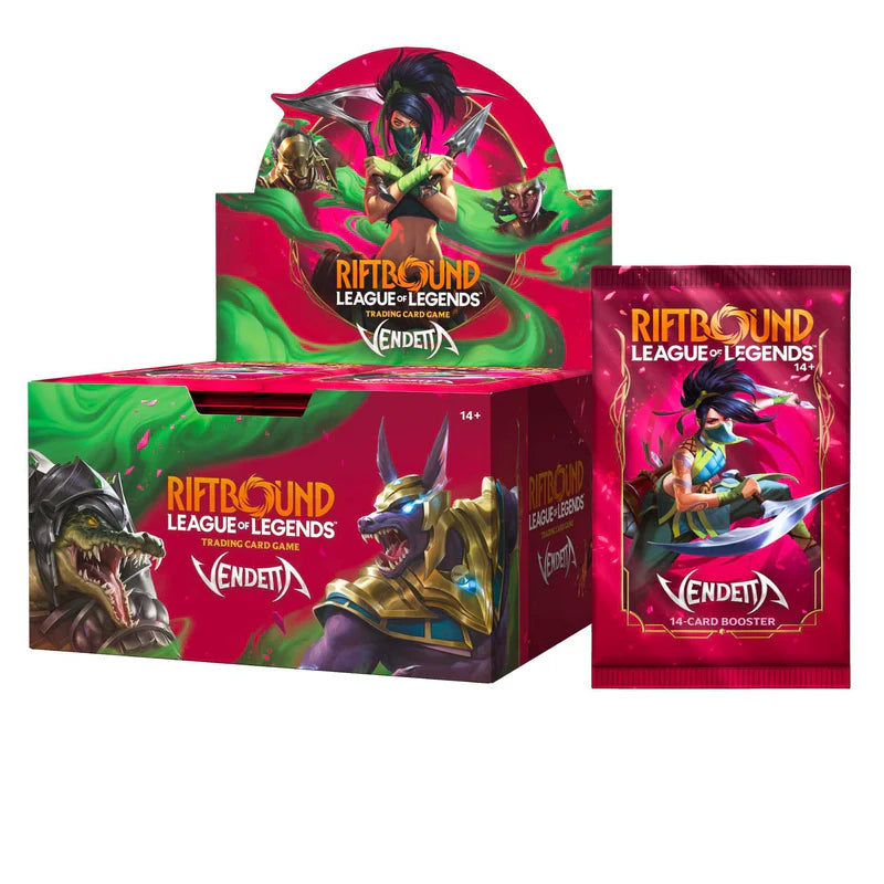 Riftbound: League of Legends Trading Card Game - Vendetta Booster Box (Pre-Order)