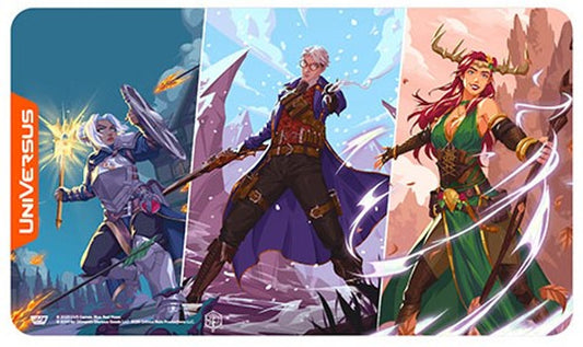 UniVersus CCG Critical Role: Heroes of Exandria Pike, Percival, and Keyleth - Playmat