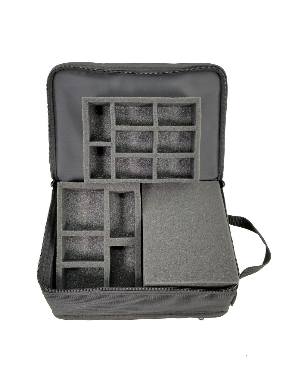 (Mini) P.A.C.K. Mini 2.0 Kill Team Micro Troop and Pluck Foam Load Out (Black) Battle Foam Case
