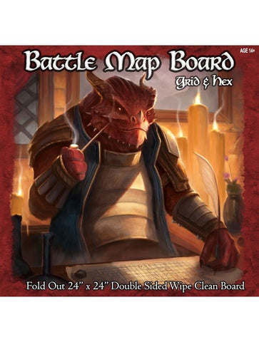 Battle Map Board: Grid And Hex - Loke Battlemats
