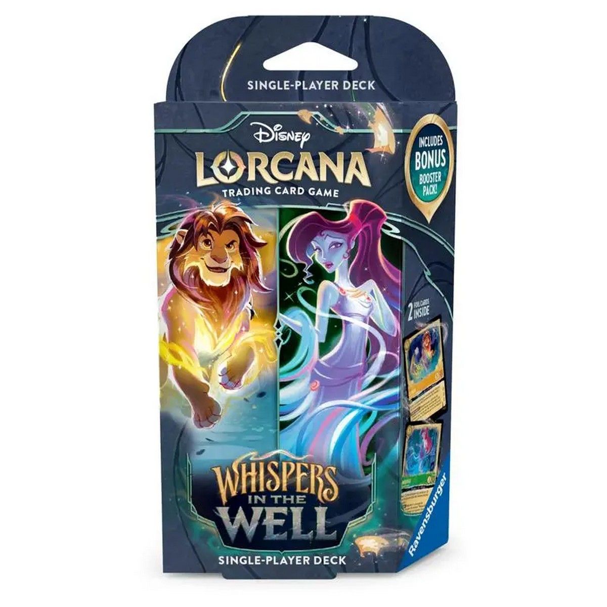 Disney Lorcana: Set 10 Whispers in the Well - Starter Deck - imba & Megara (Pre-Order)