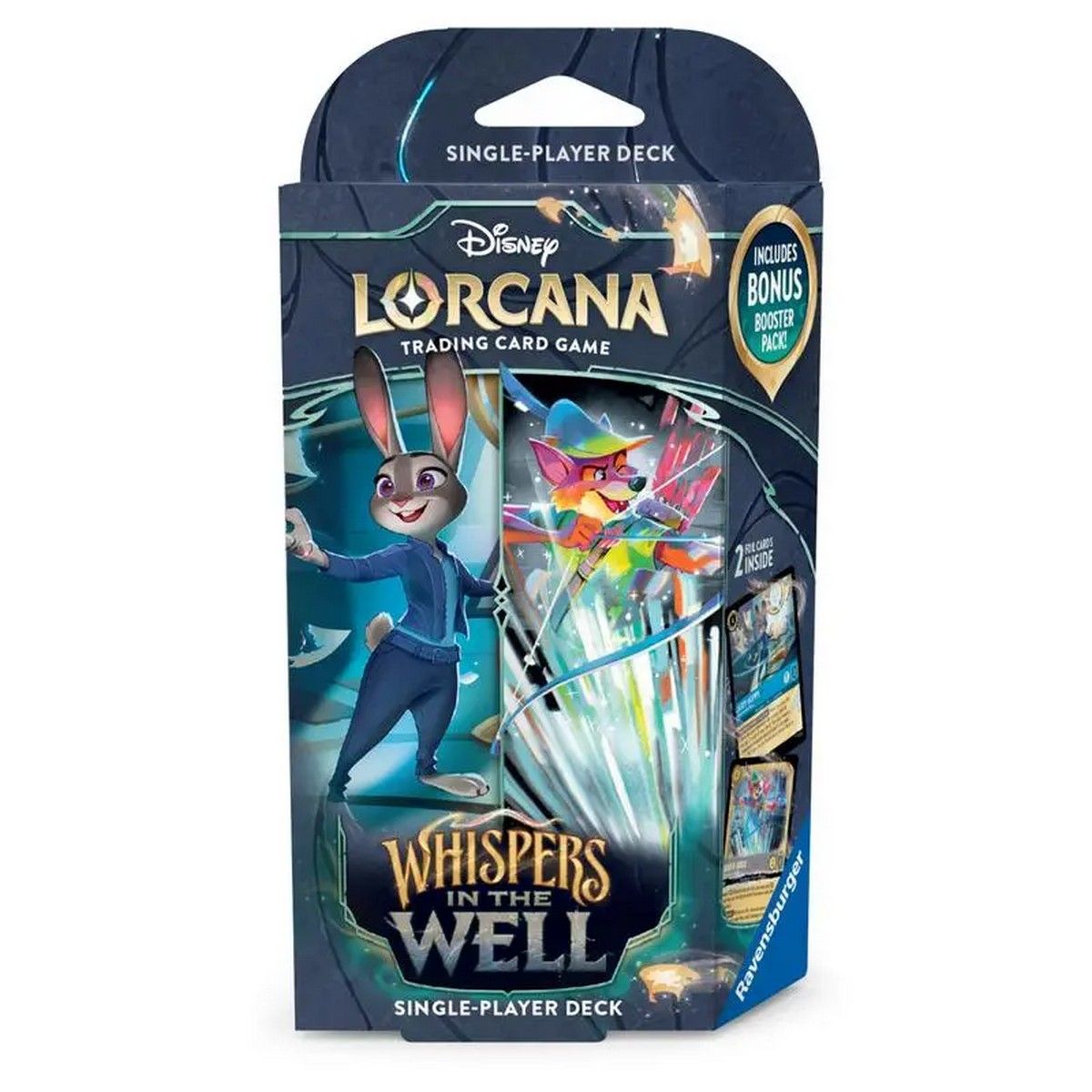 Disney Lorcana: Set 10 Whispers in the Well - Starter Deck - Judy Hopps & Robin Hood (Pre-Order)