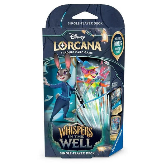 Disney Lorcana: Set 10 Whispers in the Well - Starter Deck - Judy Hopps & Robin Hood (Pre-Order)