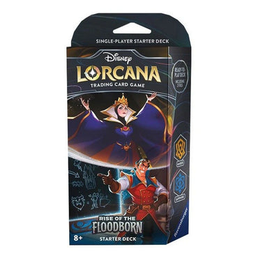 Disney Lorcana: Rise of the Floodborn - Starter Deck - The Queen and Gaston