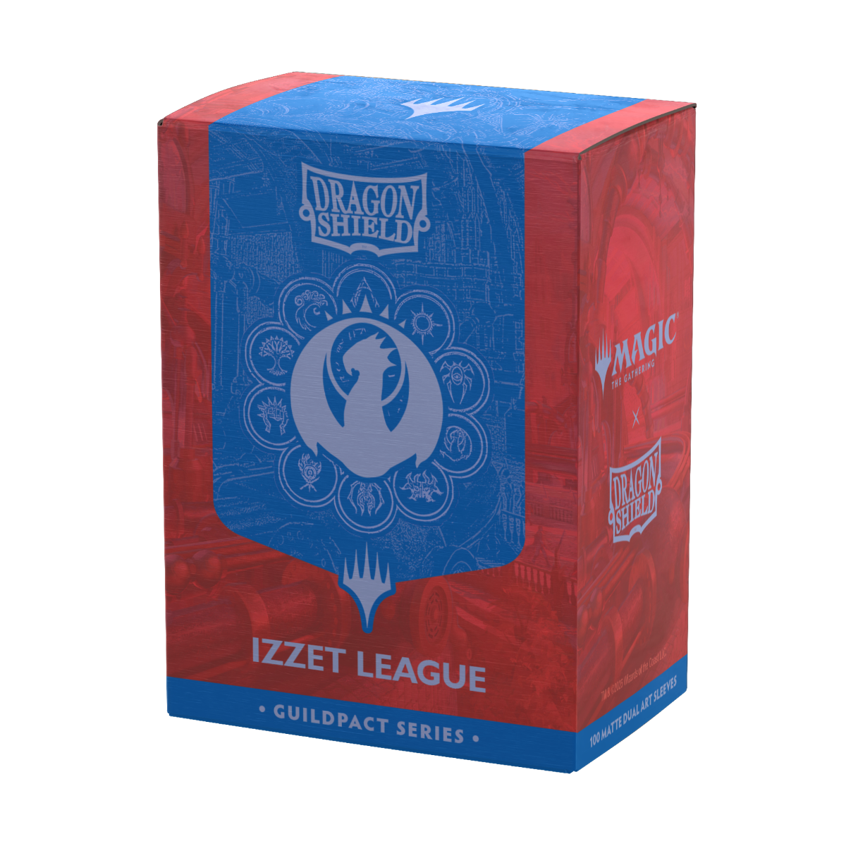 Dragon Shield – MTG Guildpact Series Brushed Art Sleeves – Izzet League