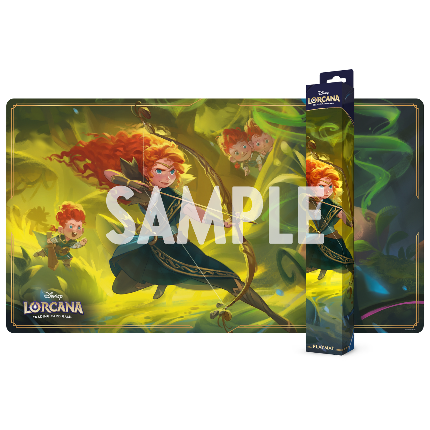 Disney Lorcana: Wilds Unknown - Neoprene Mat - Merida Set 12 (Pre-Order)