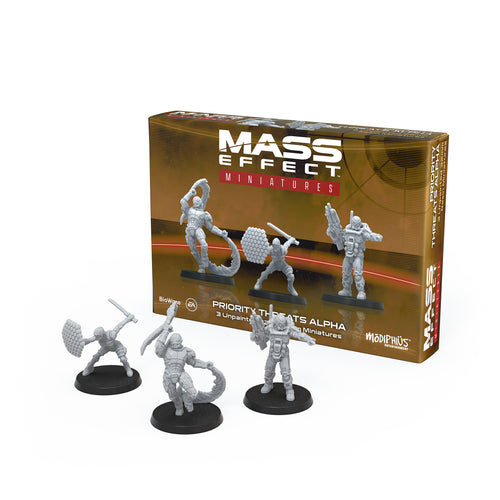 Priority Threats Alpha - Resin Collectors Miniatures Set: Mass Effect (Pre-Order)