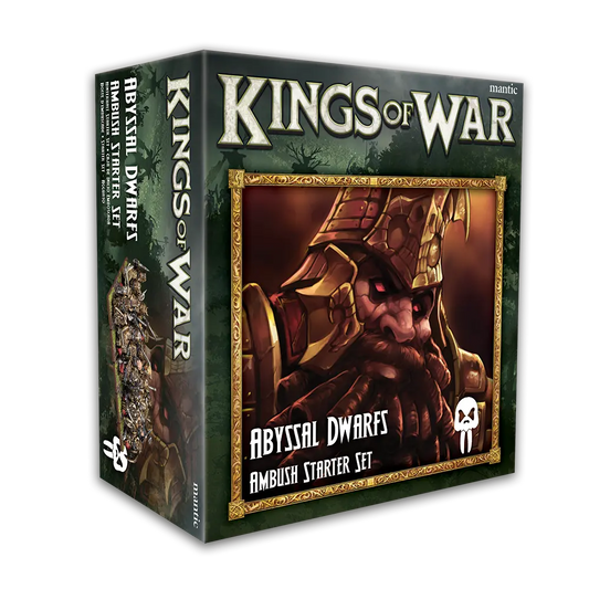 Kings of War Abyssal Dwarf Ambush Starter Set