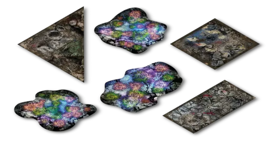 Terrain Crate: Sci-Fi & Alien wood gaming templates