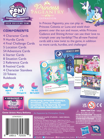 My Little Pony Deck-Building Game: Princess Pageantry Expansion