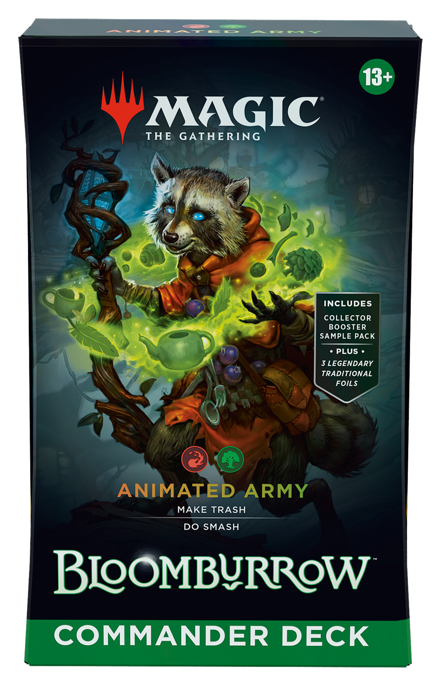 Magic The Gathering: Bloomburrow Commander Deck - Animated Army
