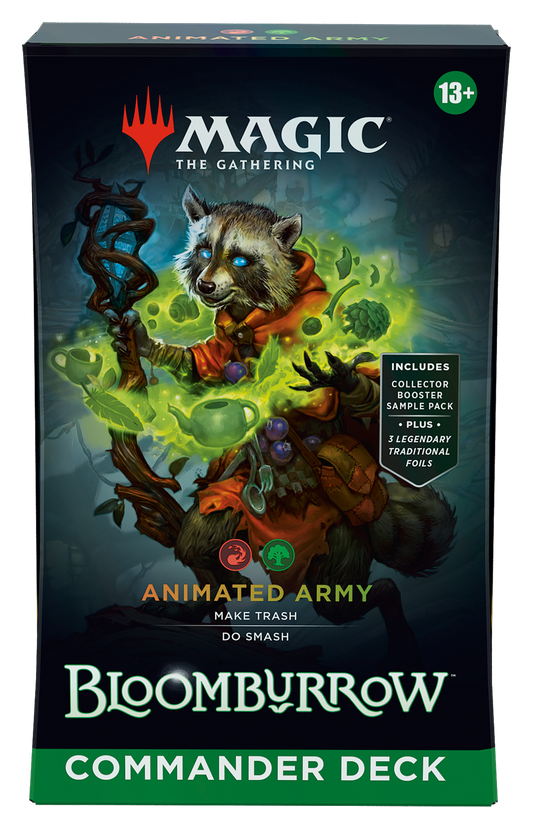 Magic The Gathering: Bloomburrow Commander Deck - Animated Army