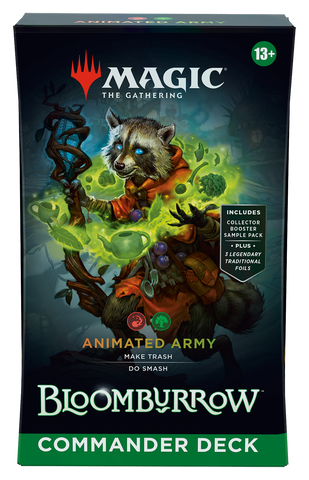 Magic The Gathering: Bloomburrow Commander Deck - Squirreled Away