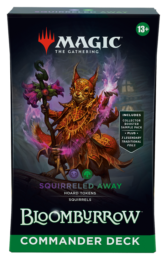Magic The Gathering: Bloomburrow Commander Deck - Squirreled Away