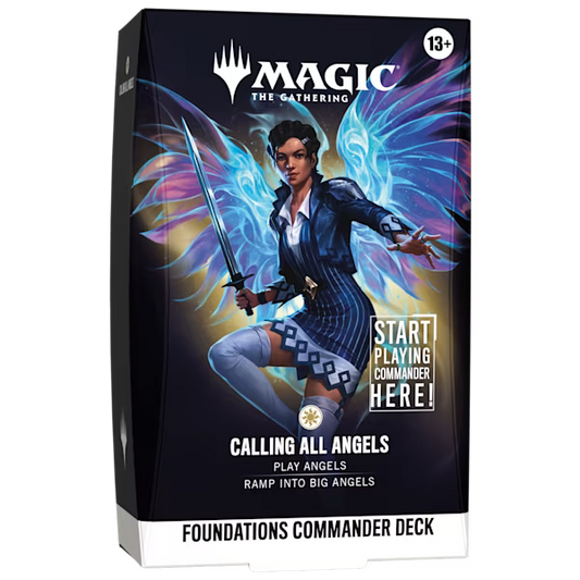 Magic: The Gathering: Foundations Starter Commander Deck Calling All Angels (Pre-Order)