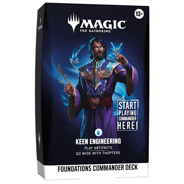 Magic: The Gathering: Foundations Starter Commander Deck Keen Engineering (Pre-Order)
