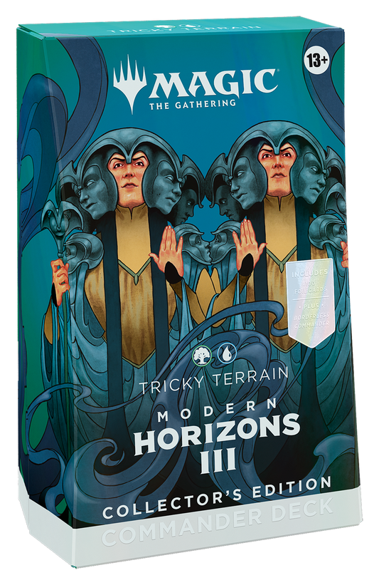 Modern Horizons 3 Commander Deck Tricky Terrain – Collector's Edition