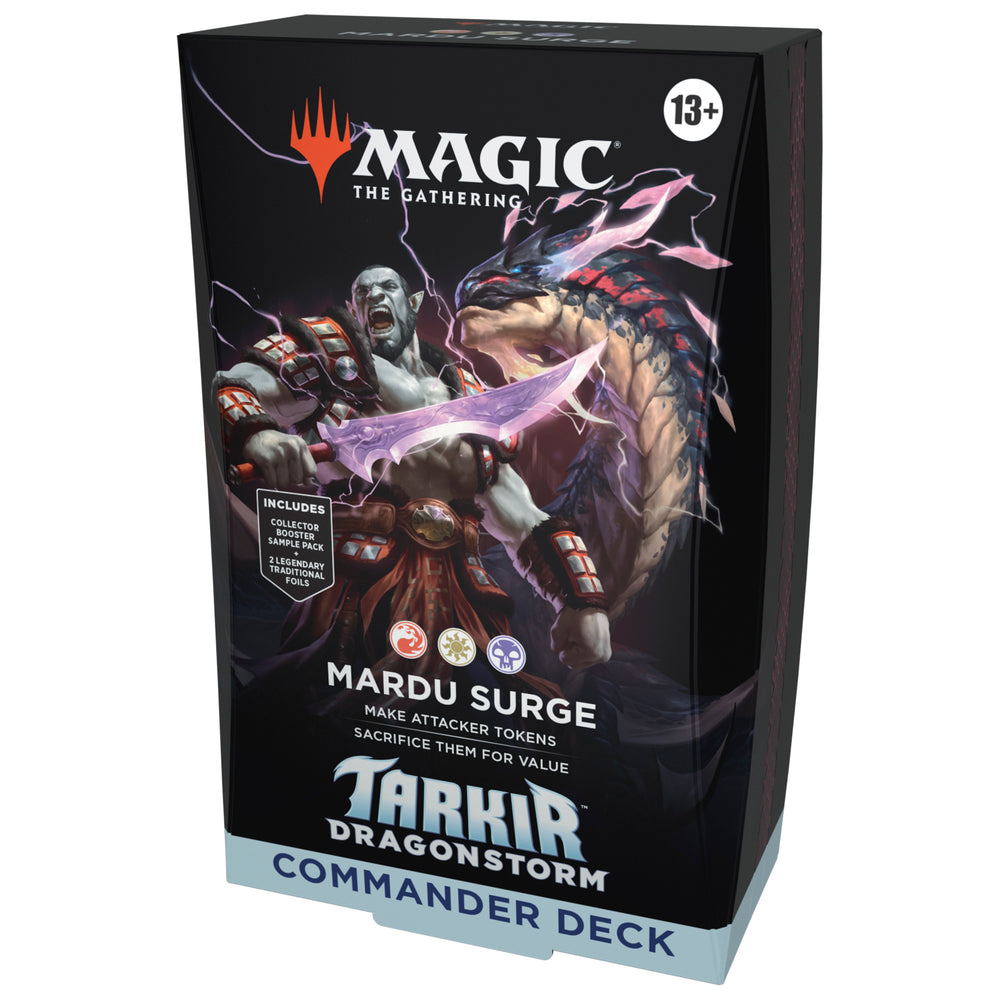 Magic The Gathering: Tarkir: Dragonstorm Commander Deck - Mardu Surge (Pre-Order)