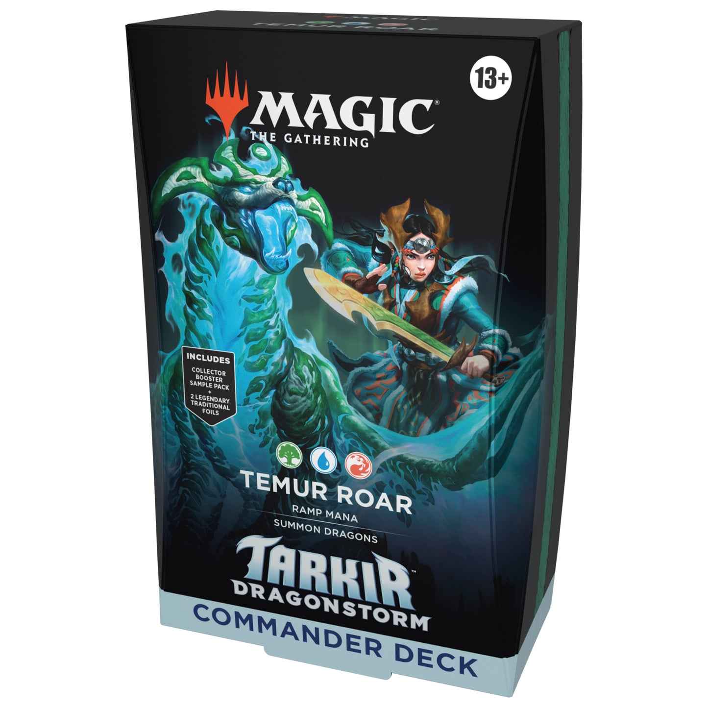 Magic The Gathering: Tarkir: Dragonstorm Commander Deck - Temur Roar
