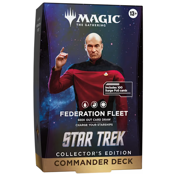 Magic: The Gathering® Star Trek™ Collector Commander Deck Federation Fleet (Pre-Order)