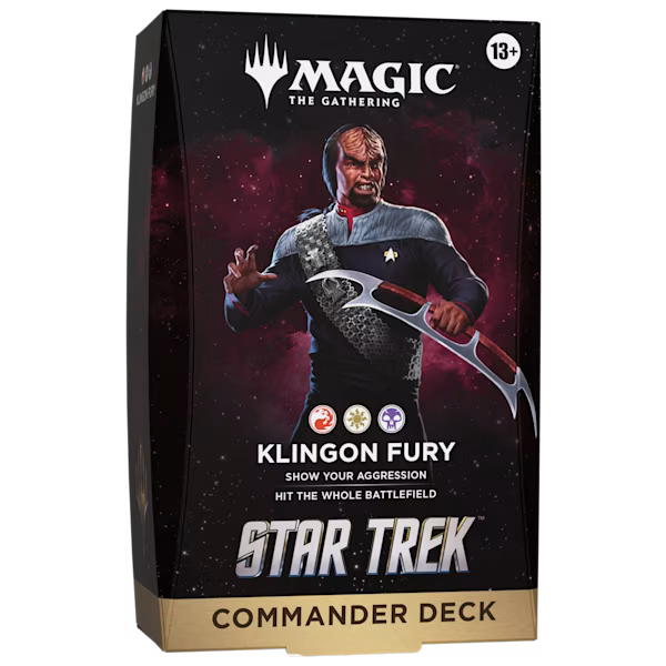 Magic: The Gathering® Star Trek™ Commander Deck Klingon Fury (Pre-Order)