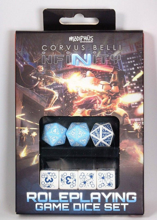 Infinity: Pan Oceania Dice Set Corvus Belli Infinity