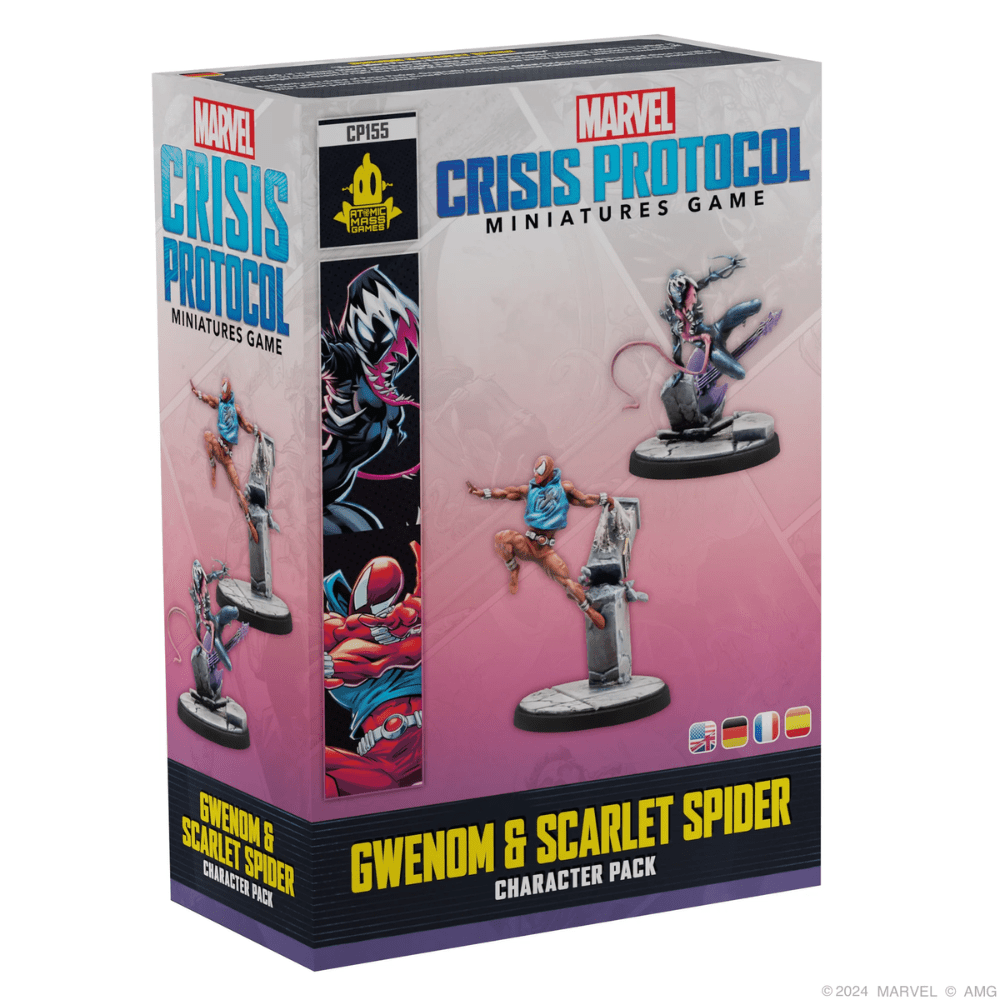 Gwenom & Scarlet Spider: Marvel Crisis Protocol Miniatures Games