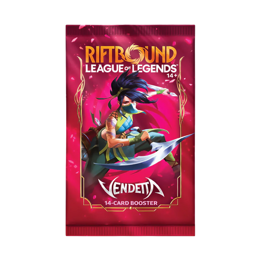 Riftbound: League of Legends Trading Card Game - Vendetta Booster Pack (Pre-Order)