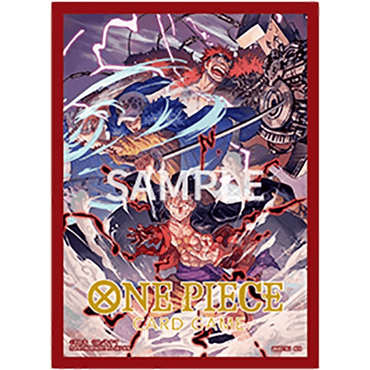 One Piece Card Game: Official Sleeve 4 (Type 1) (Three Captains)