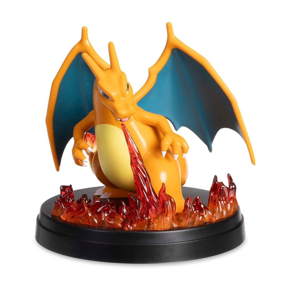 Charizard Card Holding Statue