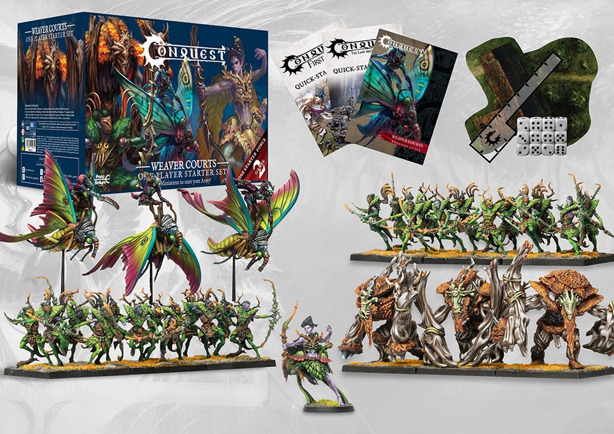 Weaver Courts: Conquest Supercharged Starter Set - Conquest (Pre-Order)