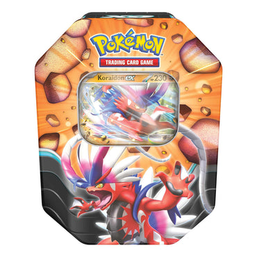 Pokémon TCG: Slashing Legends Ex Tin - Koraidon ex (Pre-Order)