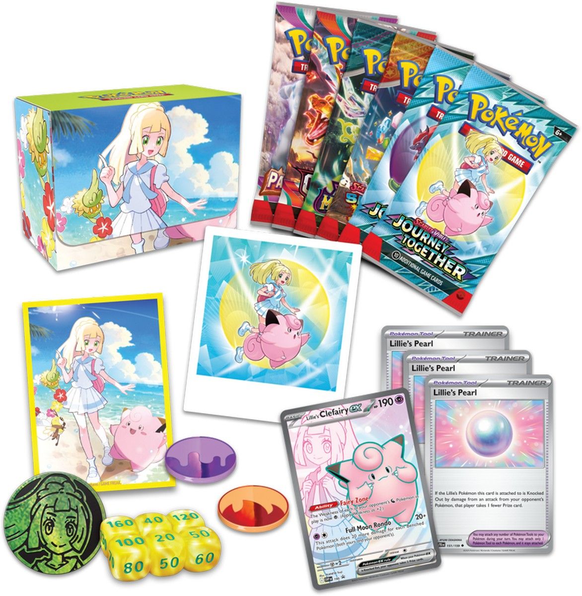 ONLINE ONLY Pokemon TCG: Lillie Premium Tournament Collection