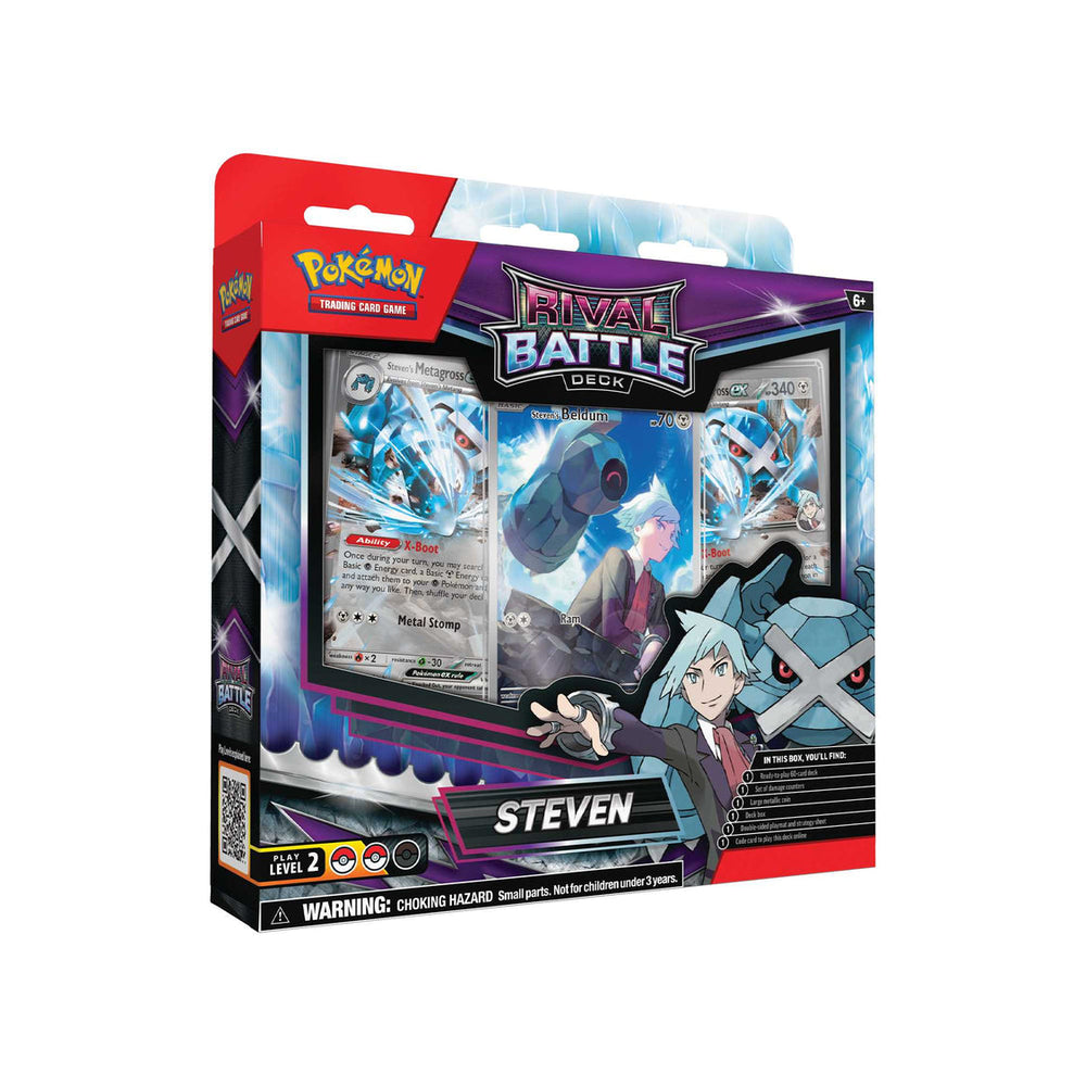 WEBSTORE 2 Per Customer Pokémon TCG: Rival Battle Deck - Steven (Pre-Order)