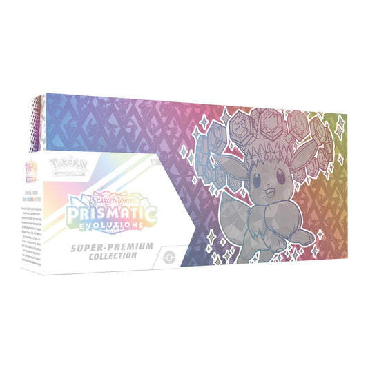 ONLINE 1 PER CUSTOMER Pokémon TCG: Scarlet & Violet 8.5 - Prismatic Evolutions - Super-Premium Collection