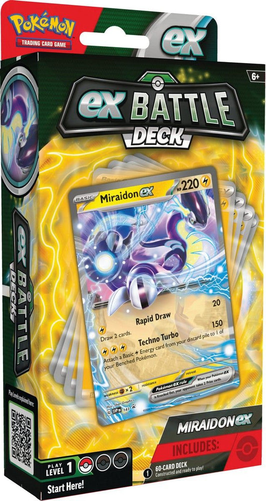 Pokémon TCG: Miraidon ex Battle Deck