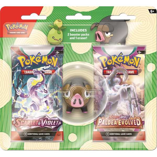 Pokémon TCG: Back to School Eraser Blister (2023) - Lechonk
