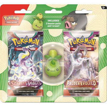 Pokémon TCG: Back to School Eraser Blister (2023) - Smoliv