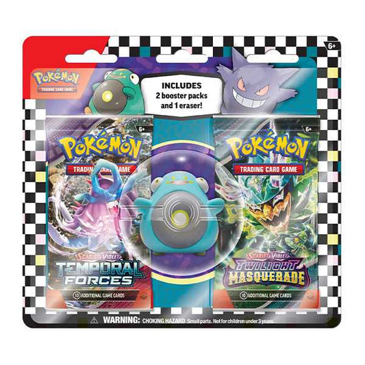 Pokemon - Back to School Eraser & 2 Pack Blister - Bellibolt