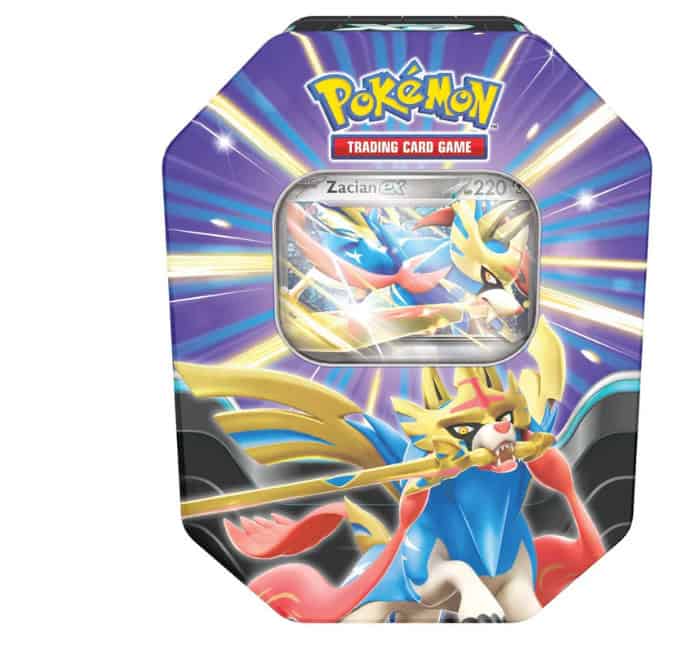 Pokémon TCG: Slashing Legends Ex Tin - Zacian ex (Pre-Order)