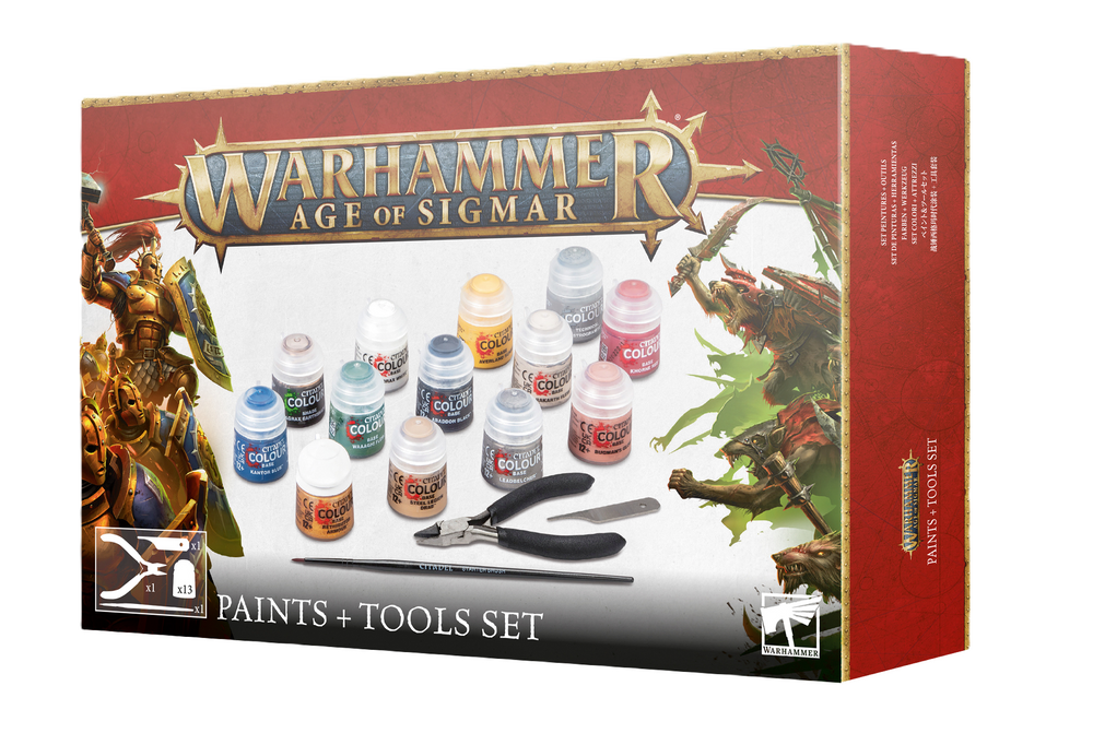 AGE OF SIGMAR PAINTS + TOOLS