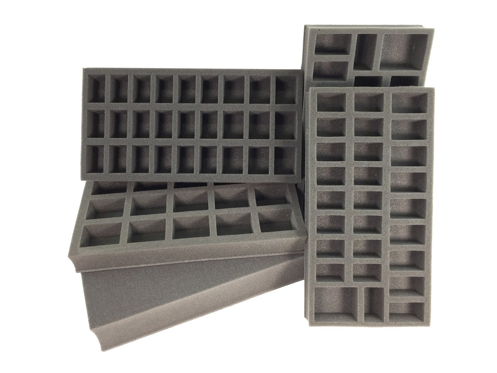 Ammo Box Bag Standard Load Out for 28-32mm Models Grey Battle Foam Case