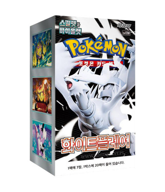 Korean Pokemon TCG White Flare sv11W Booster Box
