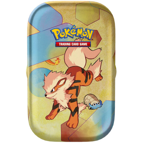 Pokemon TCG: Scarlet & Violet 3.5: 151 – Mini Tin - Arcanine & Omanyte (Pre-Order)